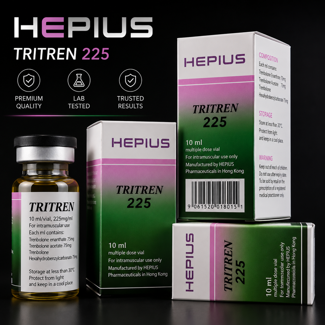 HEPIUS TRITREN 225 – powerful multi-compound blend.