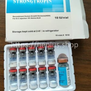 strongtropin hgh generic china package 10 vials 10 IU per vial