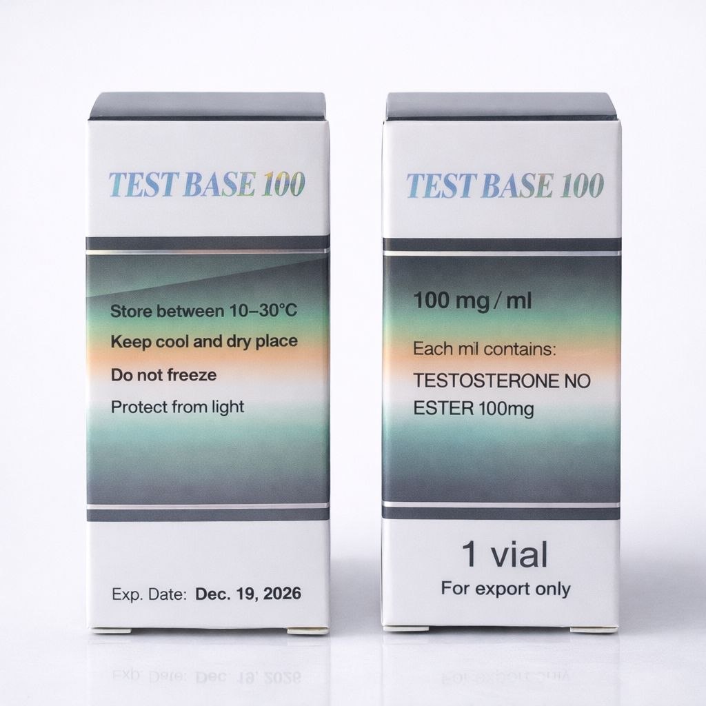 test base 100 package 1 vial 10mg/ml