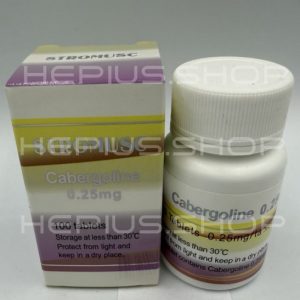 STROMUSC Cabergoline 0.25mg 100 tabs Pack buy online USA EU