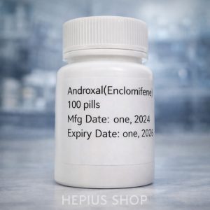 Androxal (Enclomiphene) oral phorm 100 pills plastic can