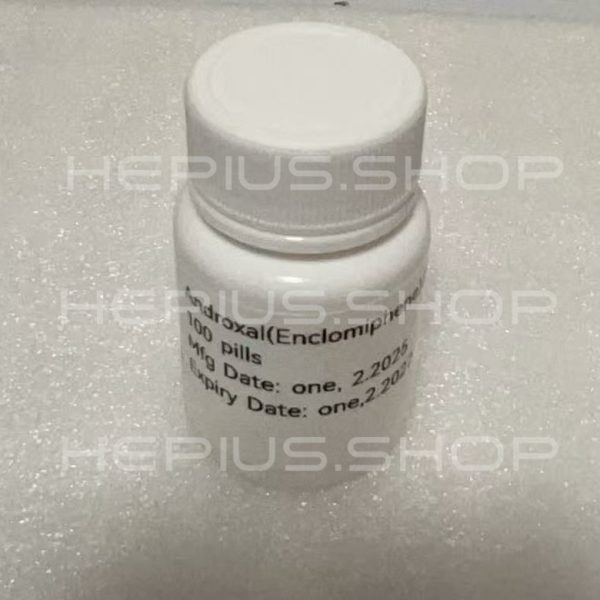 androxal plastic can with pills by hepius