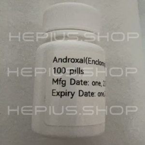Androxal (Enclomiphene) oral phorm 100 pills plastic can