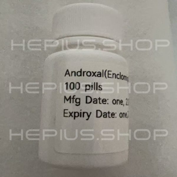 Androxal (Enclomiphene) oral phorm 100 pills plastic can